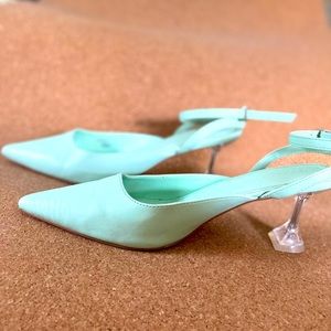 ASOS mint heels